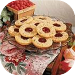 Raspberry Linzer Cookies