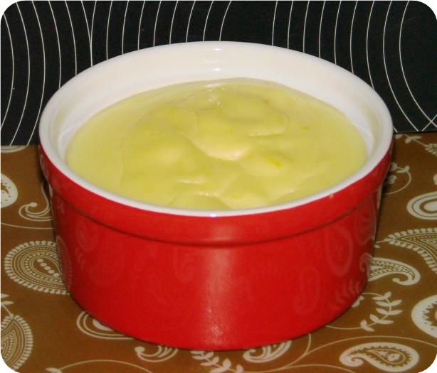 Silky Lemon Pudding