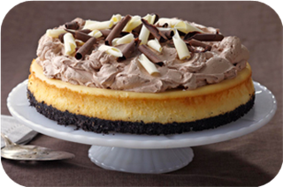 PHILADELPHIA Triple-Chocolate Cheesecake