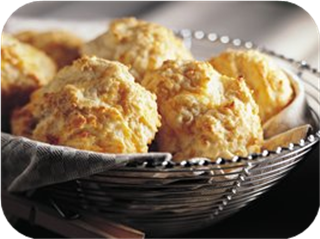 Cheese-Garlic Biscuits (Cooking for 2)