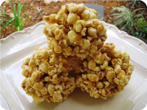 Caramel Popcorn Balls