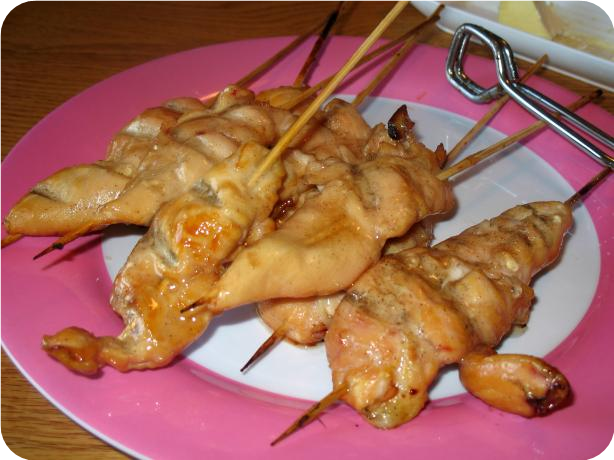 Grilled Apple Honey Chicken