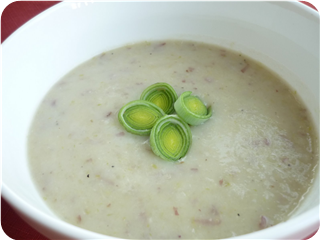 Leek and Potato Soup for One