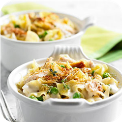 Garlic Parmesan Chicken and Noodles