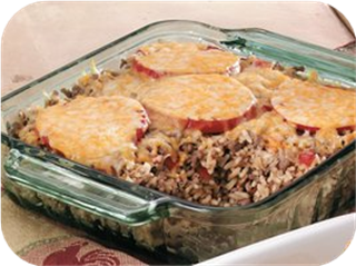 Cheesy Beef and Tomato Bake