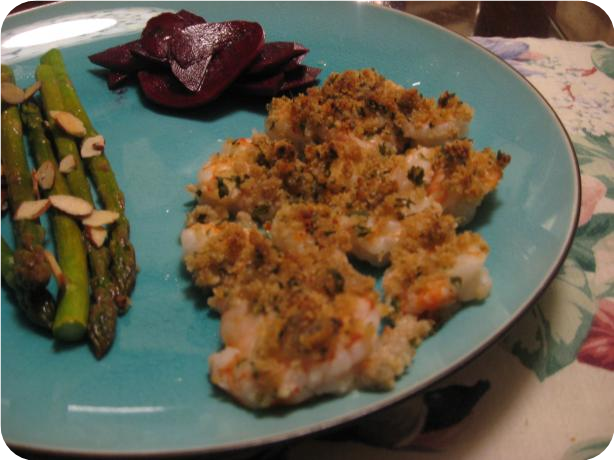 Ww Garlicky Baked Shrimp 5-Points