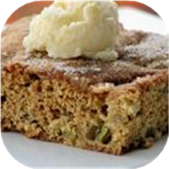 Rhubarb Stir Cake