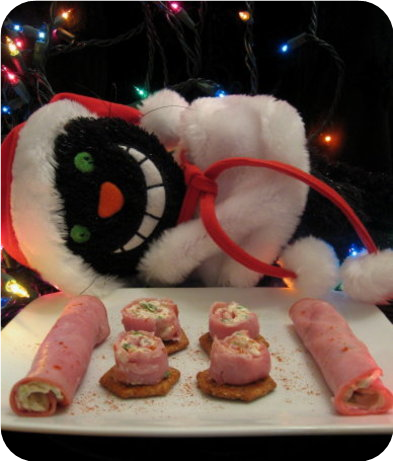 Almond Ham Roll-Ups