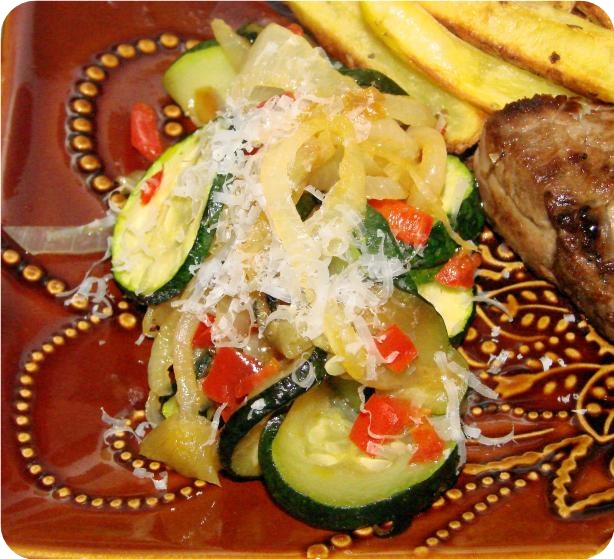Zucchini That's Cheesy