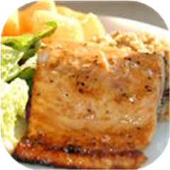 Baked Salmon Fillets Dijon