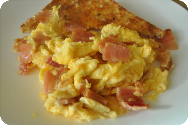 Sydney's Bacon &amp; Egg Scramble