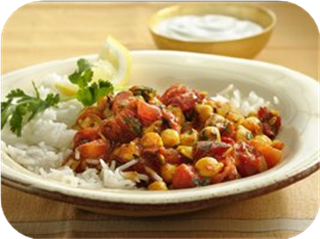 Chick Pea and Tomato Curry
