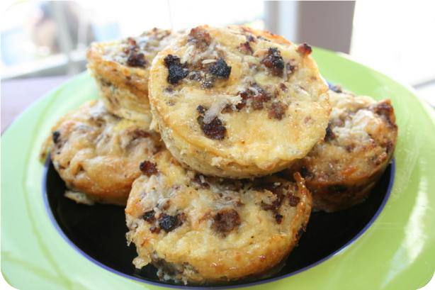 Crustless Breakfast Quiche Muffins