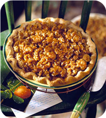 Caramel apple pie