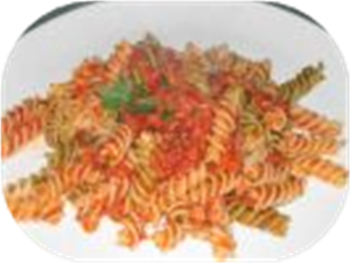Fusilli with tuna sauce