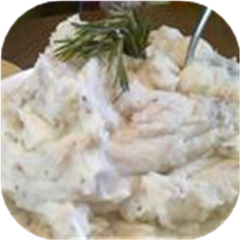 Bacon Rosemary Mashed Potatoes