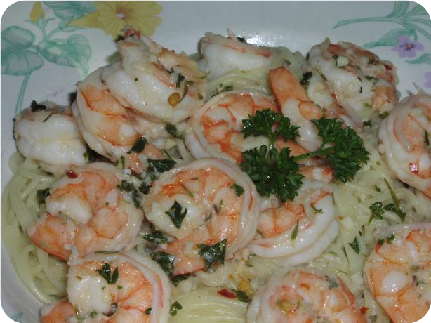 Garlic Shrimp (WW-4 points)