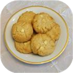 White Chocolate Coconut Macadamia Cookies