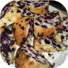 Blueberry Pound Cake