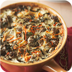 Creamy Meatball Casserole