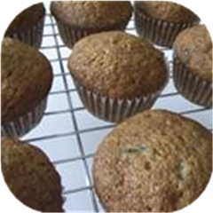 Zucchini Yogurt Multigrain Muffins