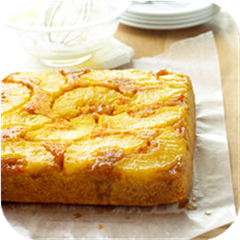 Pineapple upside-down cakes 