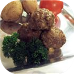Minted Meatballs