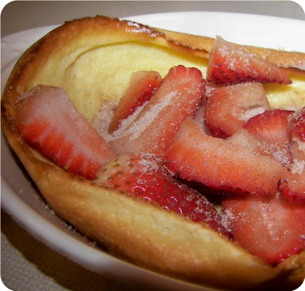 Fruit-Filled Puff Pancake