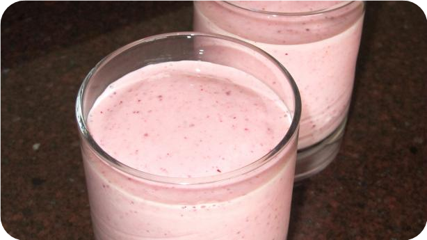 Strawberry and Orange Smoothie