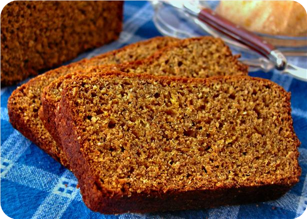Banana Bran Breakfast Bread