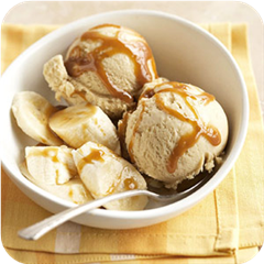 Bananas Foster Gelato