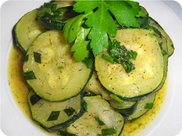 Zucchini With Summer Herbs