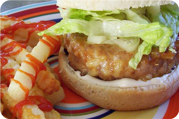 Ground Chicken Burgers