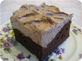 Chocolate Whip Cream Cake