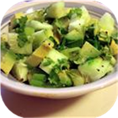 Tangy Cucumber and Avocado Salad