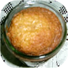 Caramel Nut Cake in a Jar