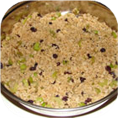 Raisin and Spice Brown Rice