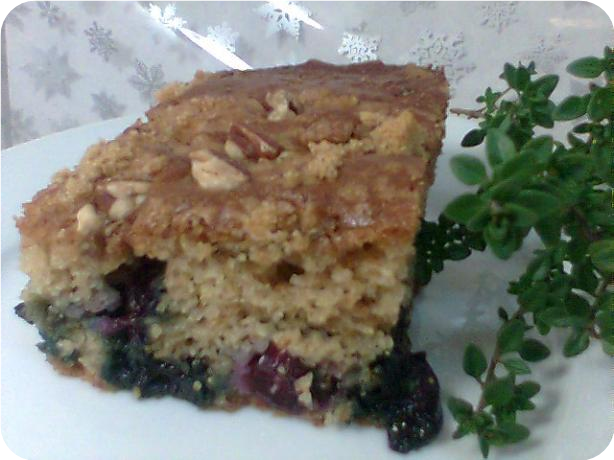 Blueberry Thyme Coffee Cake