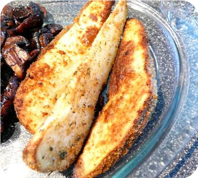 Crunchy Potato Wedges