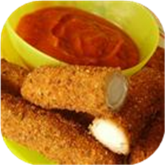 Homemade Mozzarella Sticks