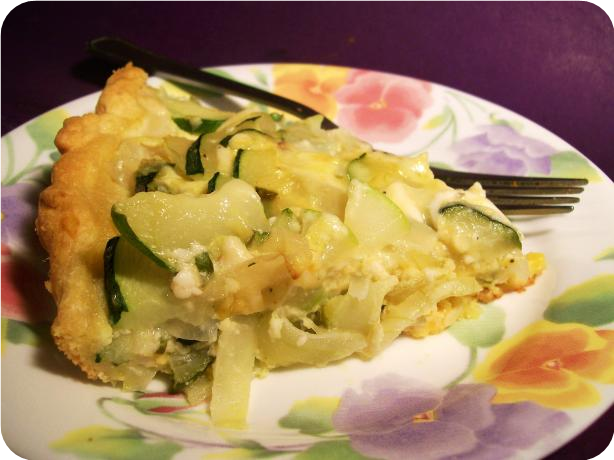 Fast and Easy Zucchini Pie