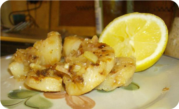 Scallops With Tangy Honey Glaze