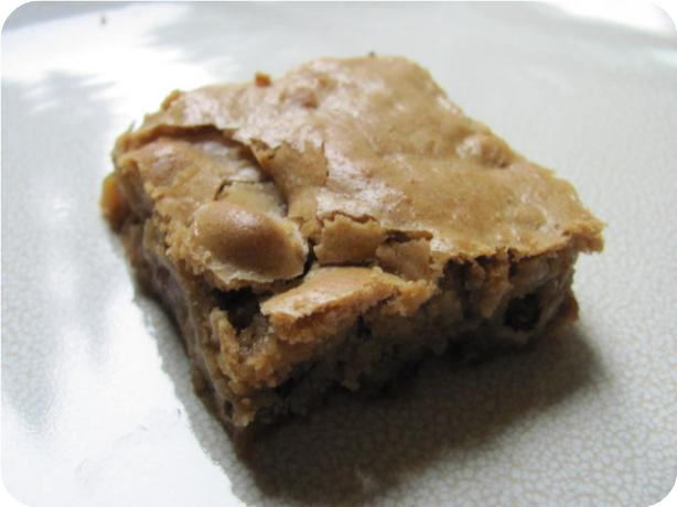 Toffee Pecan Blondies