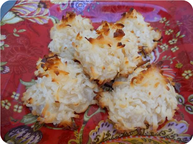 Lighter Coconut Macaroons