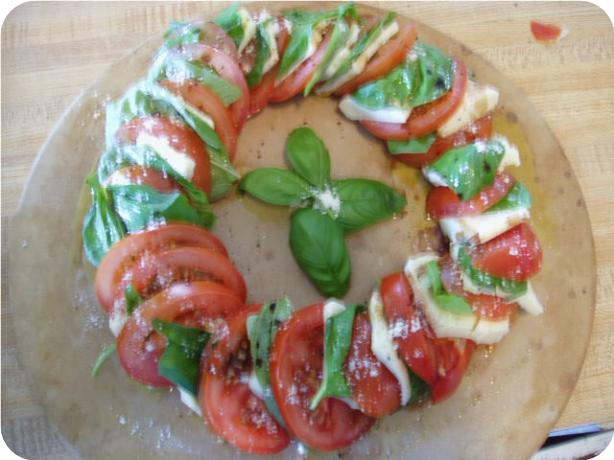 Mozzarella, Tomato and Basil Salad