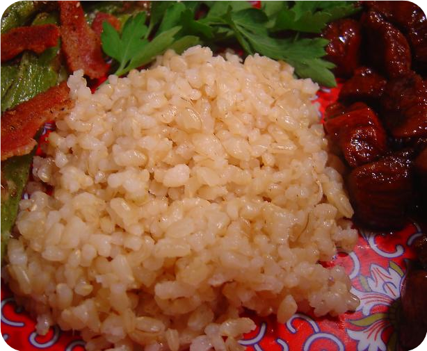 Baked Brown Rice