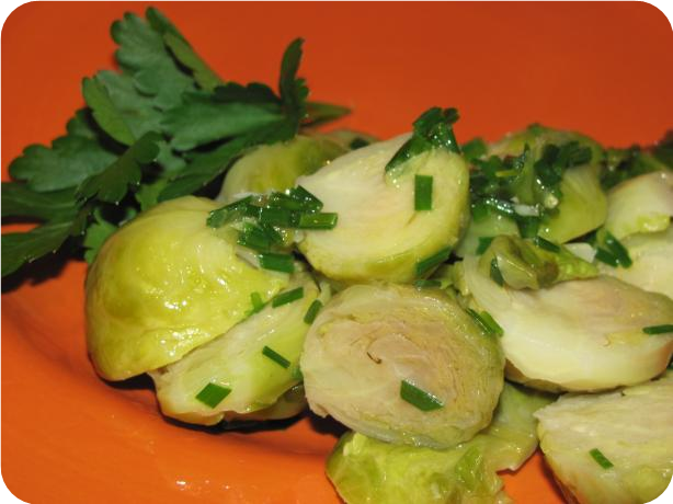 Brussels Sprouts With Walnut Oil