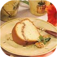 Walnut-Rippled Coffee Cake