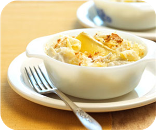 Macaroni with Crab and Brie