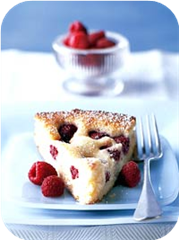 Raspberry and Cream Cheese Cake